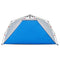 vidaXL - Strandtent - 3-persoons - waterdicht - snelontgrendeling - azuurblauw