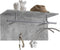 FMD Wandkapstok 72x29,3x34,5 cm betongrijs