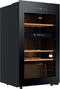 Haier HWS32GDG - Wijnkoelkast - 32 flessen - Dubbele temperatuurzones - Anti-UV glas - Zwart - 10 Jaar Garantie op onderdelen