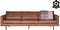 BePureHome Rodeo Bank 3-Zits - Recycle Leer - Cognac - 85x277x86