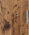 vidaXL - Hoge - Kast - in - Oud - Hout - – - 35x39x168 - cm, - Geengineerd - Hout