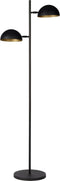 Atmooz - Vloerlamp Balade - Staande Lamp - Stalamp - Zwart / Goud - Metaal - Hoogte : 162cm