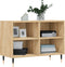 vidaXL - Tv-meubel - 69,5x30x50 - cm - bewerkt - hout - sonoma - eikenkleurig
