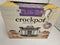 Crock Pot CR605 - Slowcooker - 5.7 liter - Zilver/Zwart