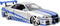 Jada Toys - Fast & Furious 2002 Brians Nissan Skyline GT-R - Zilver - Speelgoedvoertuig