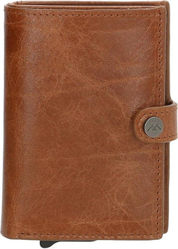 Micmacbags Porto Safety Wallet - RFID-bescherming - Bruin