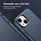 Accezz MagSafe Leather Backcover - Krasbestendig - Donkerblauw (iPhone 15)