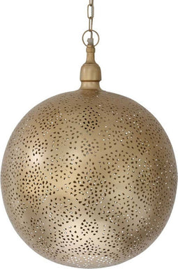 Safaary - Marokkaanse Hanglamp Goud Almedina Ø 40 x 50cm