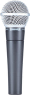 Shure SM58 - Dynamische vocal microfoon - Cardioïde - Donker grijs