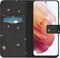 iMoshion Hoesje Geschikt voor Samsung Galaxy S21 Ultra Hoesje Met Pasjeshouder - iMoshion Design Softcase Bookcase - Meerkleurig / Stars Gold