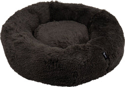 District 70 FUZZ - Donut Hondenmand - Donker Grijs - Medium Ø 60 cm