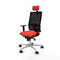 Bureaustoel Piqueras y Crespo 1D086N2 Donker oranje