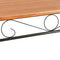 vidaXL - Eettafel - 120x70x75 - cm - MDF - bruin