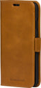 Dbramante1928 iPhone XS Max - Flip cover - Magneetsluiting en ruimte voor pasjes - Cognac