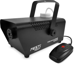 FESTI Rookmachine - 400W - 0,3L Tank - Afstandsbediening - Compact