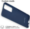 iMoshion Hoesje Geschikt voor Xiaomi 12X / 12 Hoesje Siliconen - iMoshion Color Backcover - Donkerblauw