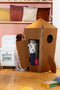 Kartonnen Speel Raket - Speelhuis - Kartonnen speelgoed - 100% recyclebaar - 98x68x7 cm - Helemaal te versieren met verf - Cadeau van duurzaam karton - KarTent
