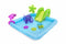Bestway Kinderzwembad met Glijbaan - Incl. Opblaas Waterspeelgoed - 239 x 206 x 86 CM - 308 L - Waterdieren