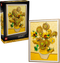 LEGO Art Vincent van Gogh - Zonnebloemen - 3D wanddecoratie - 2615 onderdelen