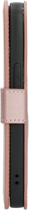 Mobiparts Classic Wallet Case - Flip Cover - Ruimte voor pasjes - Roze (iPhone 13, iPhone 14)
