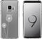 iMoshion Hoesje Geschikt voor Samsung Galaxy S9 Hoesje Siliconen - iMoshion Design hoesje - Wit / Transparant / Dandelion