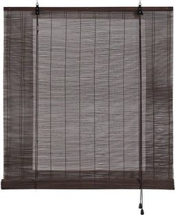 Rolgordijn Stor Planet Ocre Donkerbruin Bamboe (150 x 175 cm)