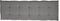 Outdoor Living tuinbank kussen antraciet 150x35x6 cm