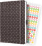 Sigel agenda 2024 - Jolie Flair - A5 - hardcover - 7 dagen / 2 pagina's - coffee brown - SI-J4123