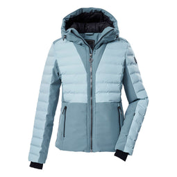 Killtec KSW 118 - Dames Ski Jas - Waterdicht 10000 mm - Lichtblauw/Grijs L