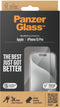 PanzerGlass - Apple iPhone 15 Pro - Ultra Wide Fit Screenprotector - Edge to edge zwart frame