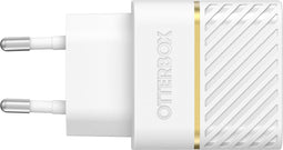 Otterbox EU Wall Charger 20W - USB-C 20W USB-PD + USB C-Lightning Cable 1m - Cloud Dust White