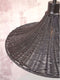 GOOD&MOJO Hanglamp Borabora - Rotan Zwart - Ø40cm - - Hanglampen Eetkamer, Slaapkamer, Woonkamer