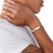 Diesel Stackables DX0966040 - Herenarmband - Oversized schakelarmband - Zilver