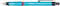 Vulpotlood rOtring Visuclick 2B 0.5mm blauw