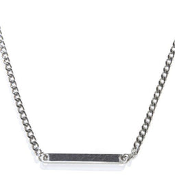 Laura Ferini Dames Ketting Facile - Zilverkleurige schakelketting 18K Wit Verguld - Sieraad - Accessoires