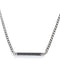 Laura Ferini Dames Ketting Facile - Zilverkleurige schakelketting 18K Wit Verguld - Sieraad - Accessoires