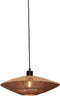 GOOD&MOJO Hanglamp Iguazu - Jute - Ø40x12cm - - Hanglampen Eetkamer, Slaapkamer, Woonkamer