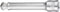 Hazet 919-5 - Dopsleutelverlenging 1/2 inch - Draaibereik tot 12°