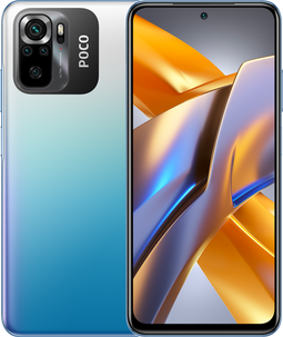 Poco M5s - Smartphone - 4GB RAM - 128GB opslag - Blauw