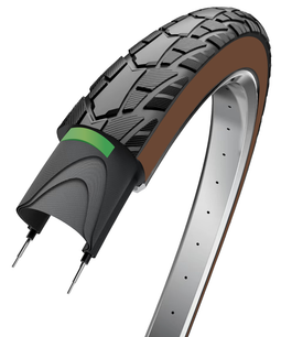 Buitenband Edge Performance Protect 28 x 1.75" / 47-622 - Zwart / Bruin