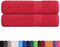 vidaXL - Douchehanddoeken - 2 - st - 70x140 - cm - 360 - g/m² - 100% - katoen - rood