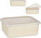Arte Regal Vershoudbakje 1 Liter 17,8 X 17,8 Cm Bamboe Geel