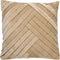 Dutch Decor GIDI - Sierkussen 45x45 cm - velvet - effen kleur - Pumice Stone - beige - Inclusief binnenkussen
