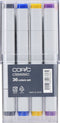 Copic Classic Basic Set markeerstift 36 stuk(s) Beitelvormige/fijne punt Meerkleurig