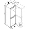 LIEBHERR CUe 2831 - Koel-/vrieskast 55 cm - LED verlichting - SmartFrost systeem