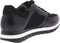 Gabor 96.438 - Lage Sneakers - Suède met krokodillenprint - Zwart - Maat 39