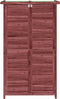 vidaXL - Tuinschuur - 83x57x140 - cm - massief - grenenhout - mokkakleurig