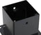 vidaXL - Paonderstellen - vierkant - 12 - st - 141x141 - mm - gepoedercoat - staal