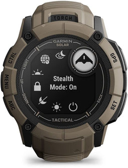 Garmin Instinct 2X Solar - Smartwatch - Zonne-energie - Tactical Edition Brons (Brons)