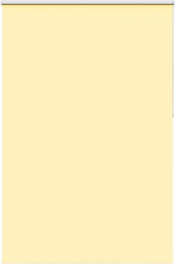 vidaXL - Rolgordijn - verduisterend - 155x210 - cm - stofbreedte - 151,6 - cm - geel